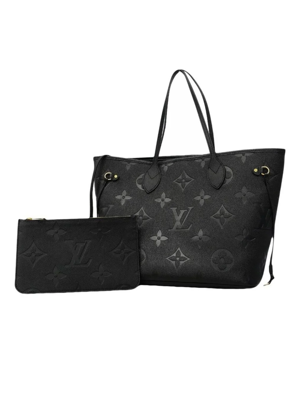 Louis Vuitton Tote Monogram Empreinte Neverfull MM Noir